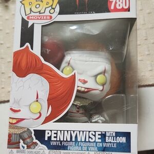 BNIB Pennywise with Balloon #780- Vinyl Figure- POP MOVIES